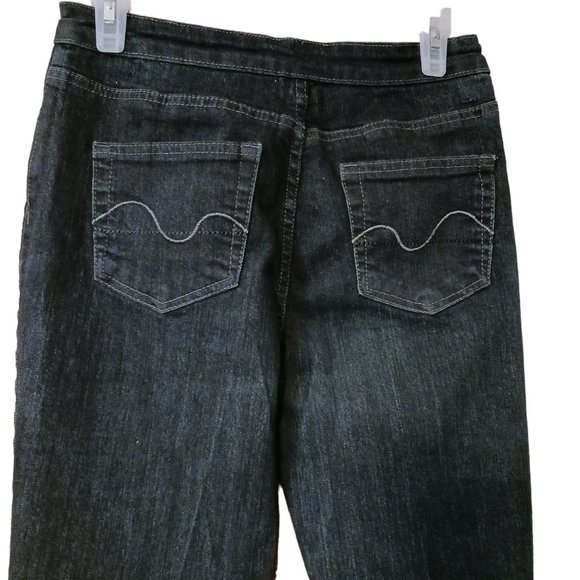 ❤️🛍️Denver Hayes " Mom Jeans" Women's High Waist Boot Cut Jeans  ❤️🛍️Size 4 - Picture 5 of 9